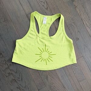 Aerie Lime Green Crop Top